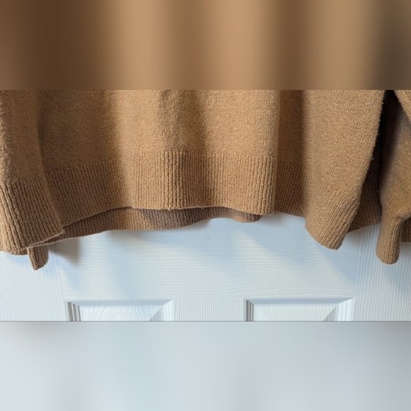 Lou & Grey Loft Size XL Women's Chillout Sweater Camel Color - Picture 7 of 12